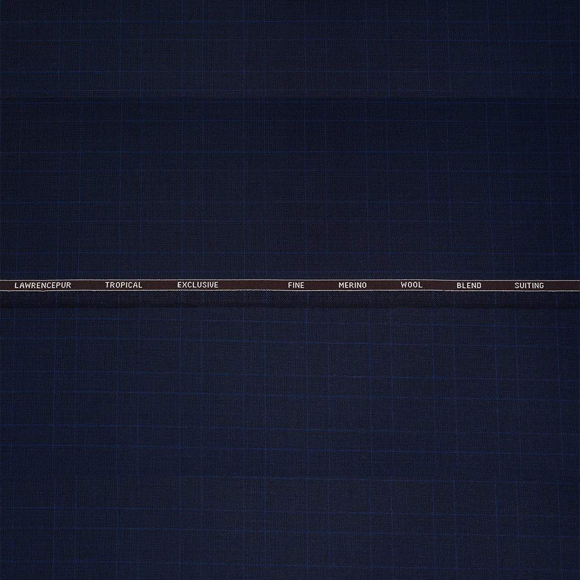 Fabric - Tropical Exclusive Navy Blue Checks
