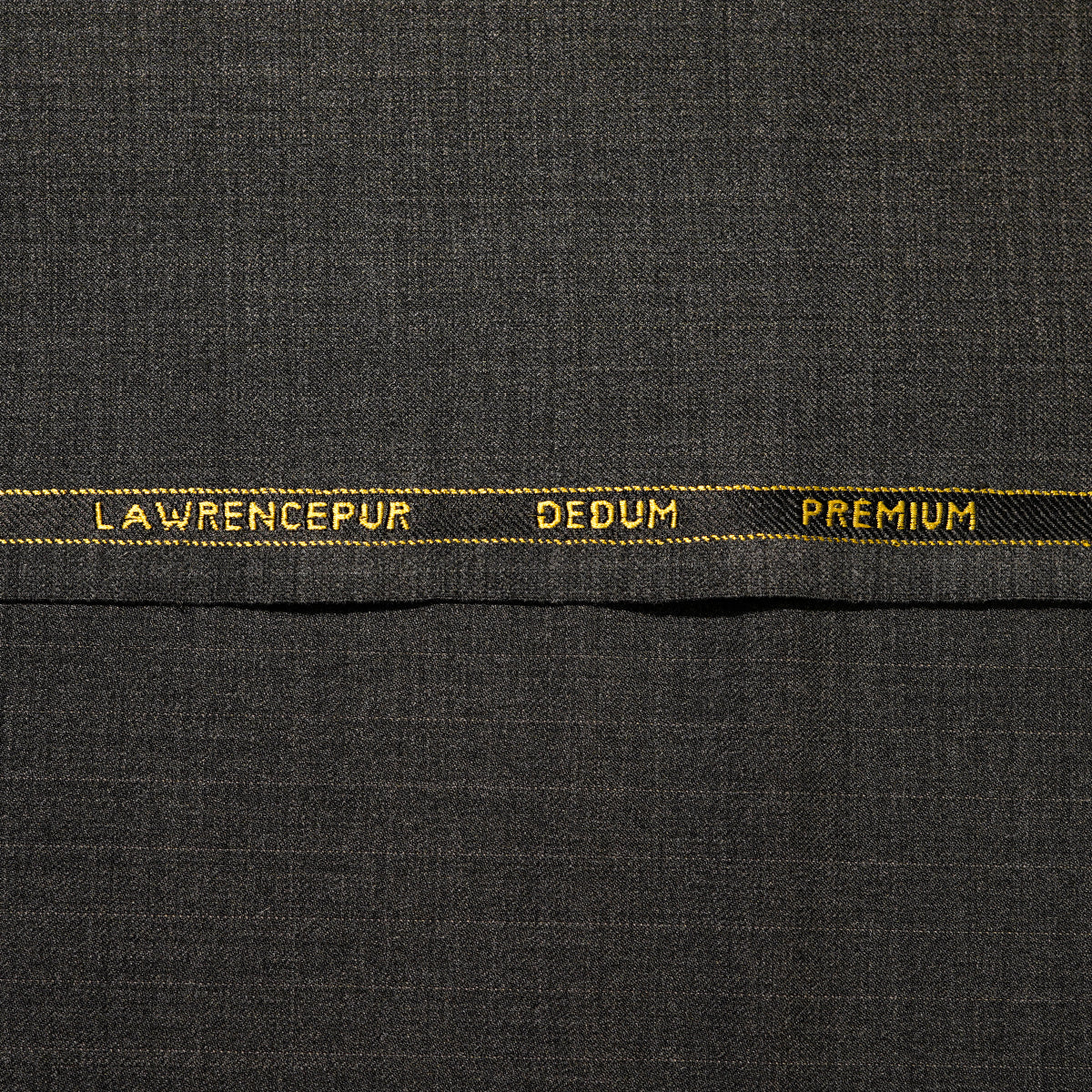 Fabric - Dedum Premium Dark Grey Stripes