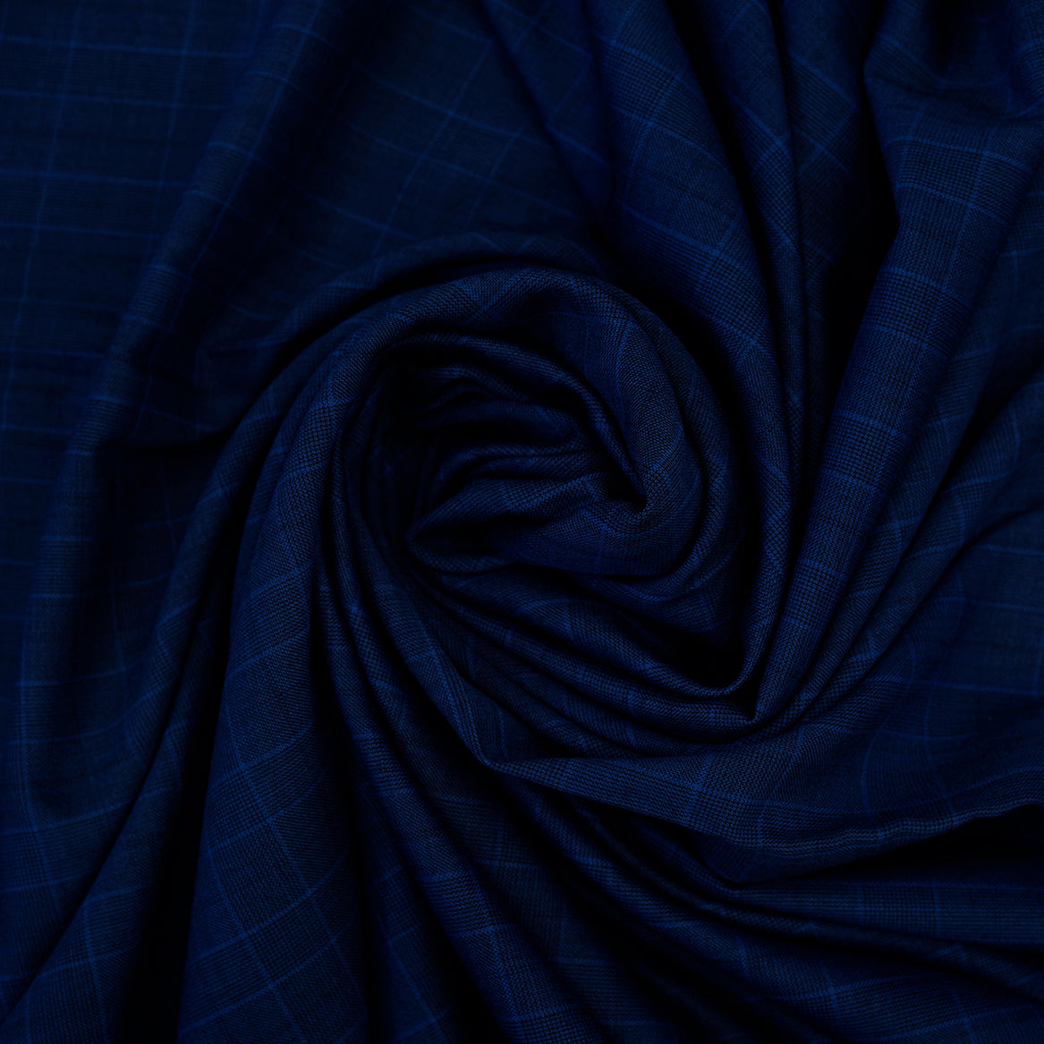 Fabric - Bellini Admiral Blue Checks