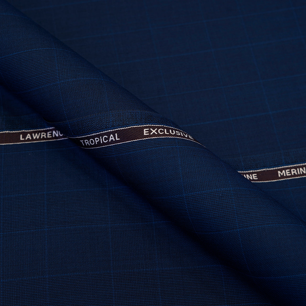 Fabric - Tropical Exclusive Blue Checks