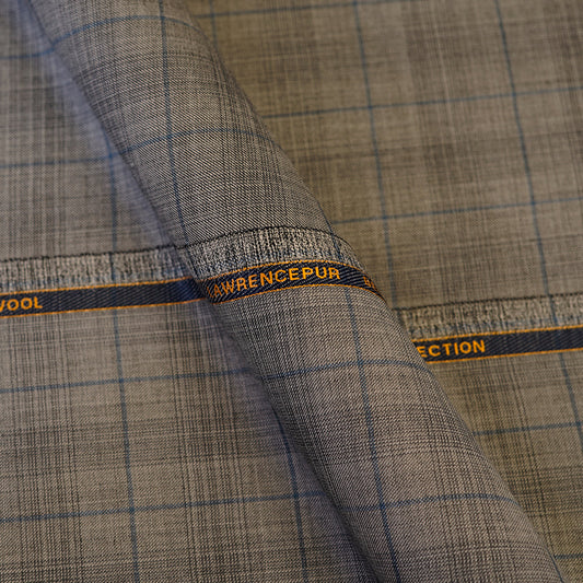 Fabric - Bellini Dove Grey Checks