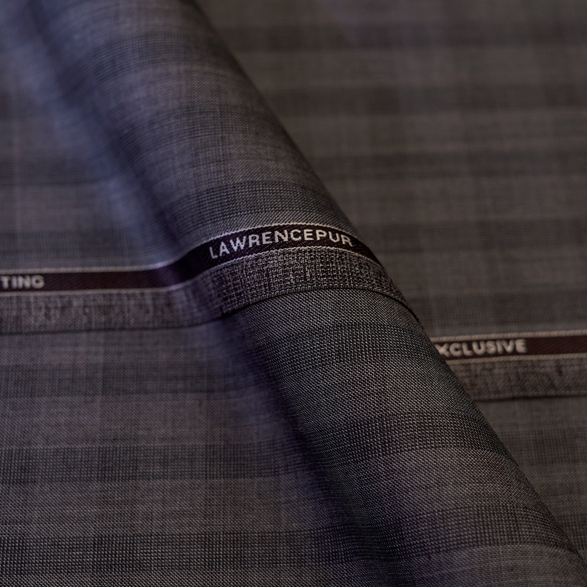 Fabric - Tropical Exclusive Brownish Grey Checks