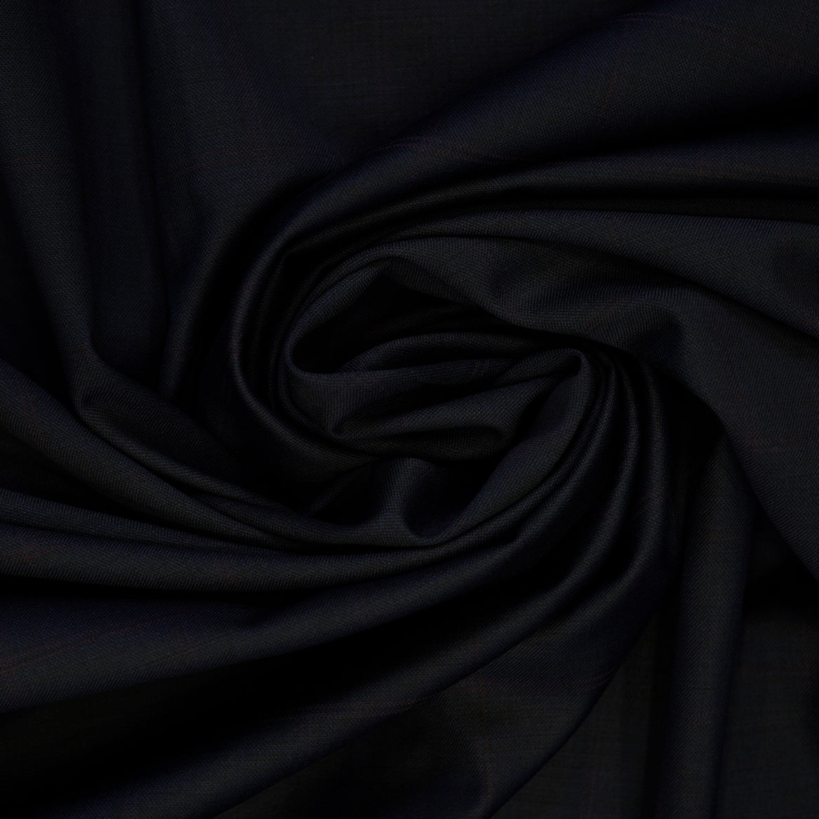 Fabric - Dedum Navy Blue Red Overcheck