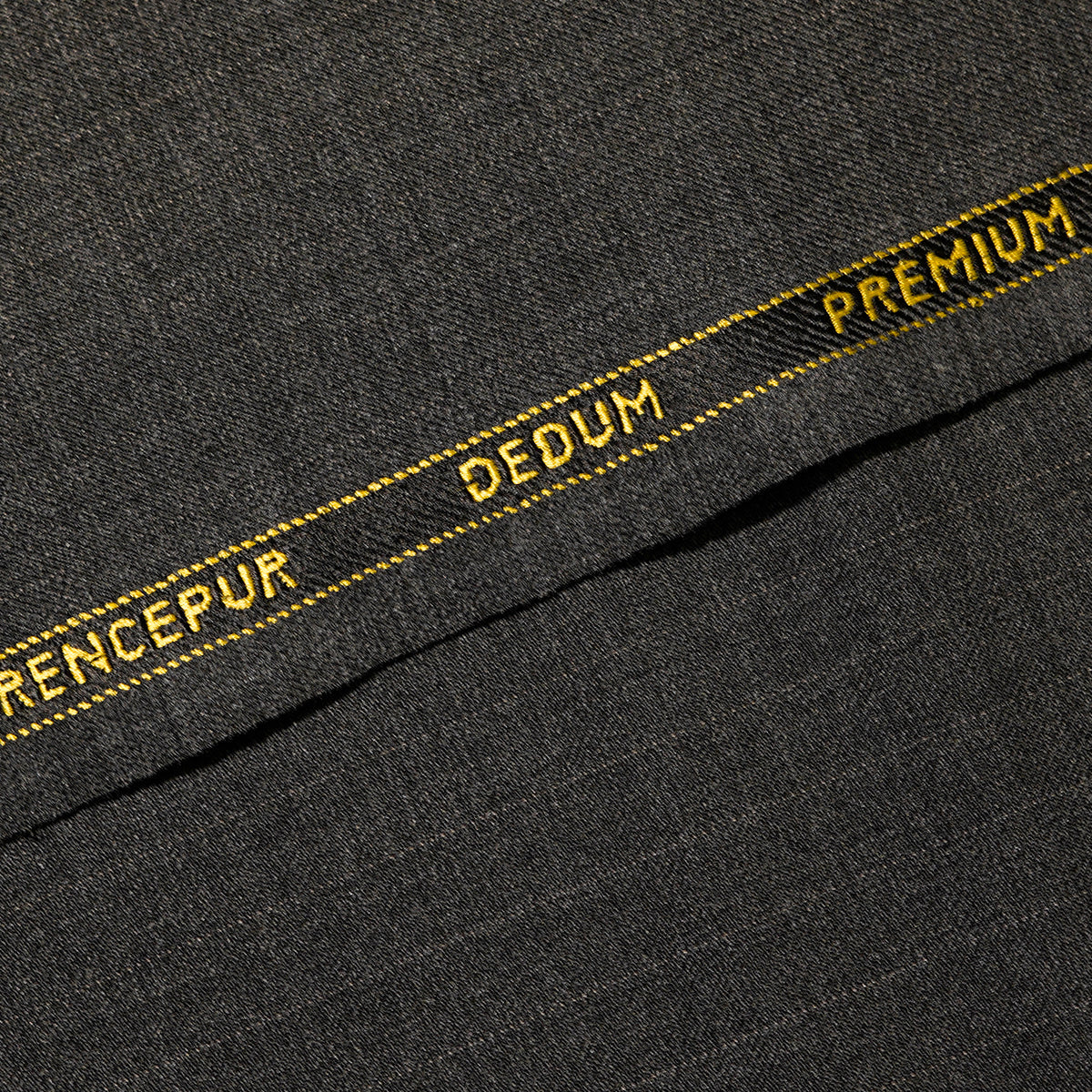 Fabric - Dedum Premium Dark Grey Stripes