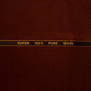 Suiting Fabric - Bellini Pure Wool Maroon