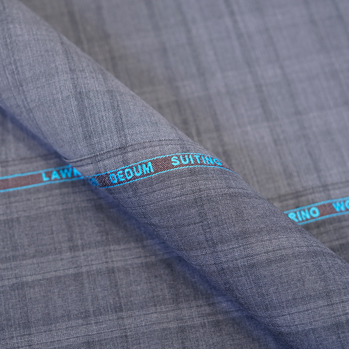 Fabric - Dedum Dark Slate Checks