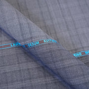 Fabric - Dedum Dark Slate Checks