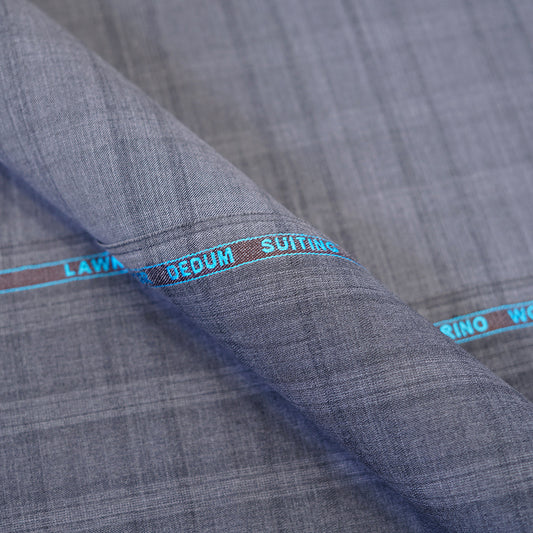 Fabric - Dedum Dark Slate Checks