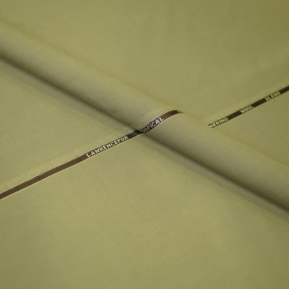 Brown Plain Tropical Classic Suiting Fabric
