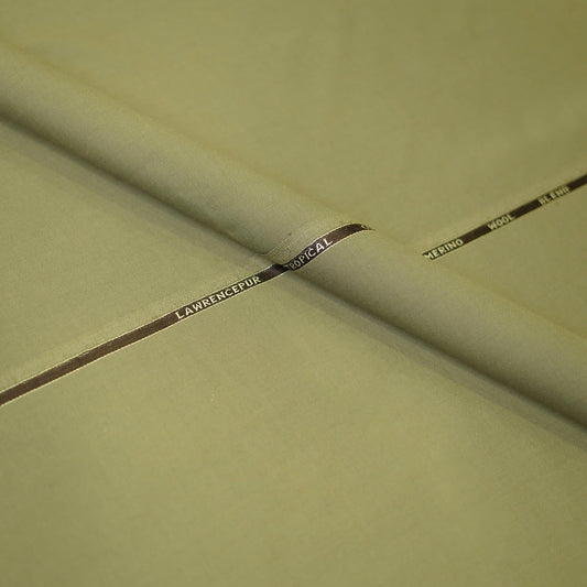 Brown Plain Tropical Classic Suiting Fabric