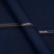 Fabric - Tropical Exclusive Navy Blue Checks