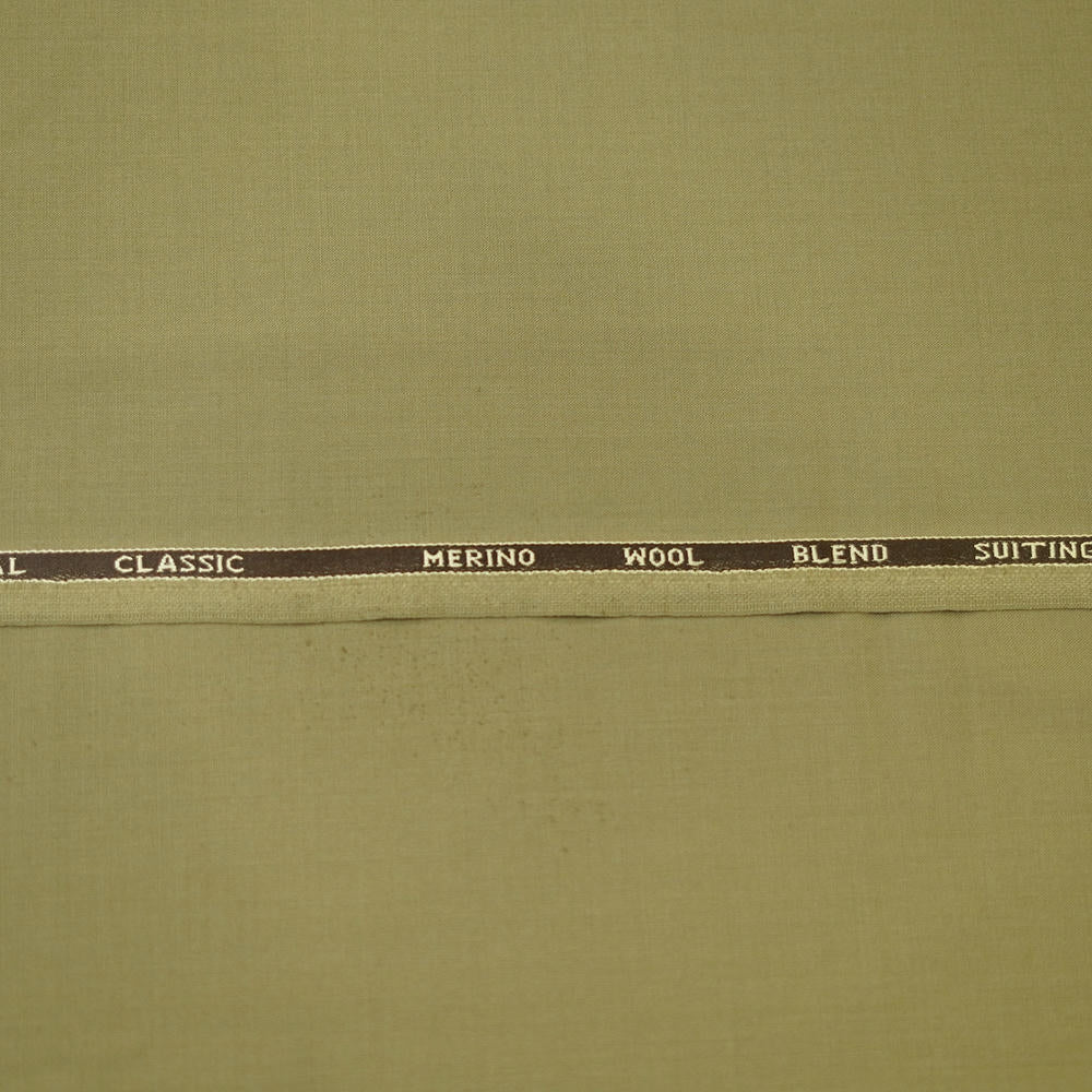 Brown Plain Tropical Classic Suiting Fabric