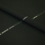 Black Plain Super Fine Suiting Fabric