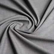 Slate Grey Self Glen Plaid Checks Wool Blend, Featherlight Suiting Fabric