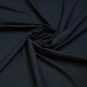 Navy Blue Self Stripes Wool Blend, Tropical Exclusive Suiting Fabric