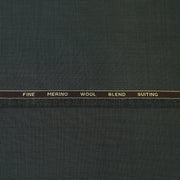 Grey Plain Wool Blend, Tropical Exclusive Suiting Fabric