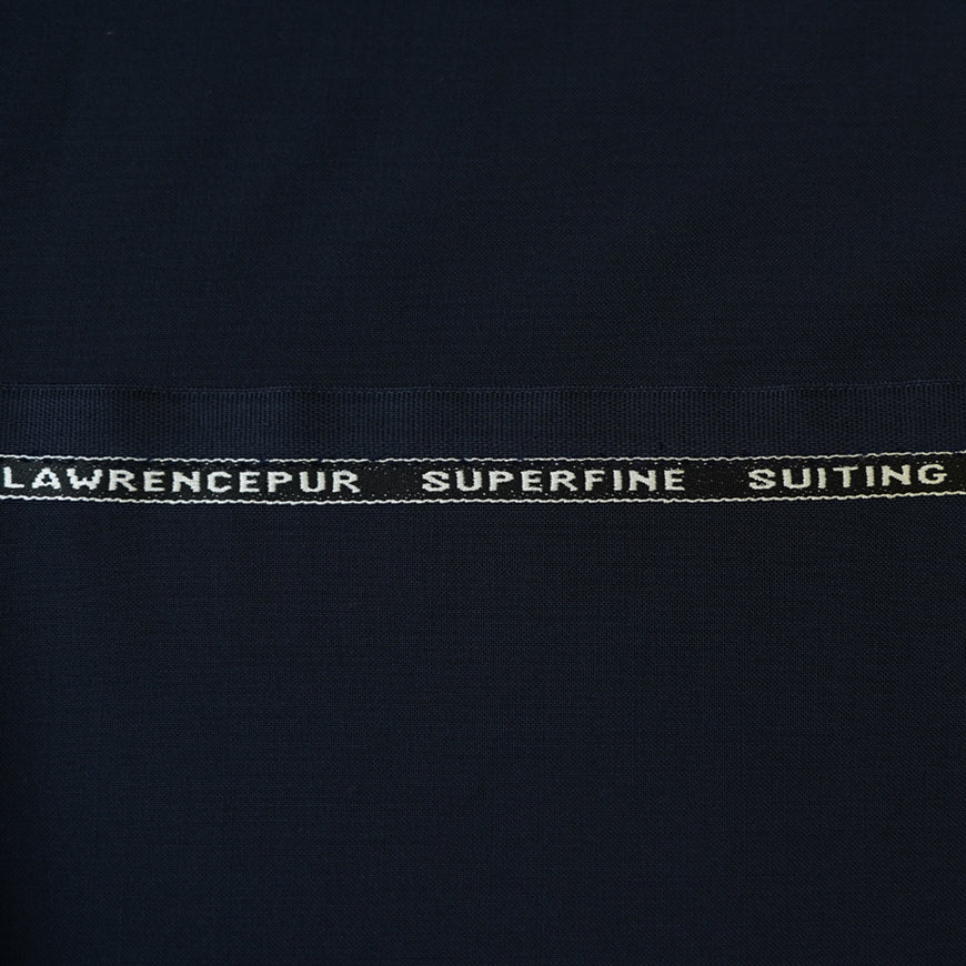Fabric - Super Fine  Navy Blue Plain