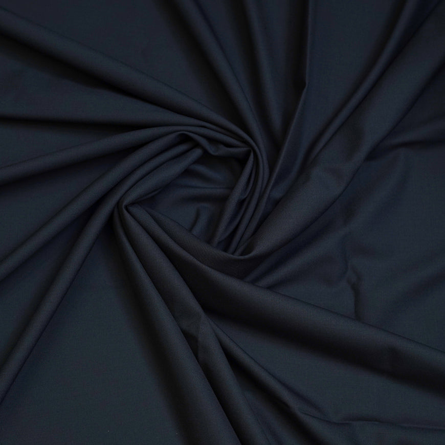 Fabric - Super Fine  Navy Blue Plain