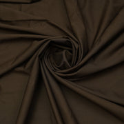 Dark Brown Plain, Merino Wool Blend Dedum Suiting Fabric