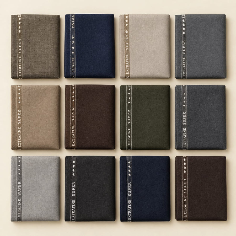 ZELAN Premium Suiting Fabric for Men
