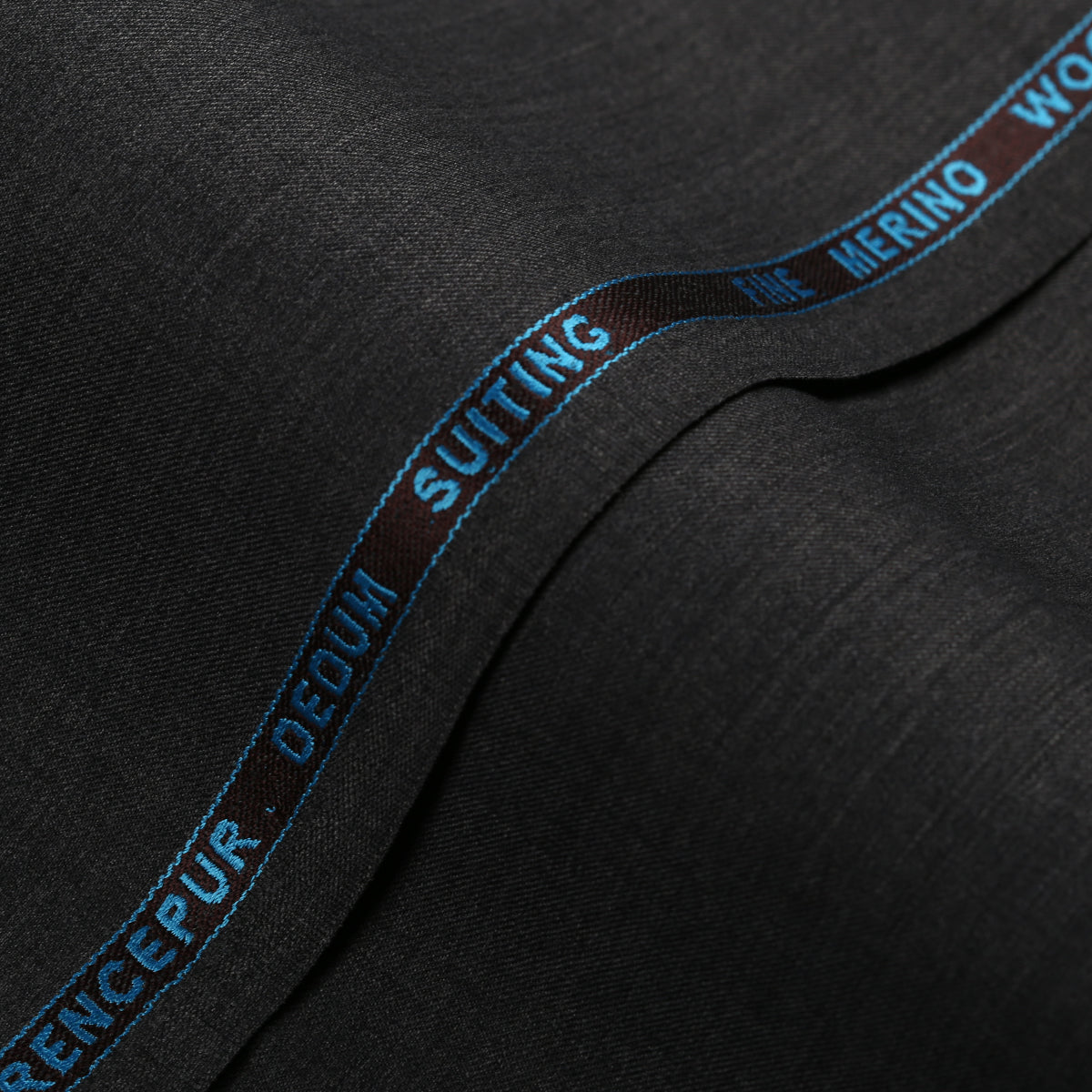Plain Melange-Medium Grey, Merino Wool Blend Dedum Suiting Fabric